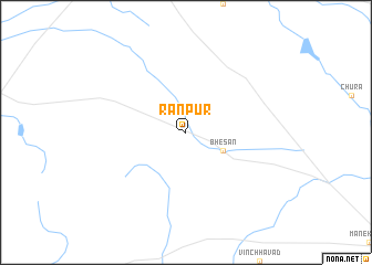 map of Rānpur