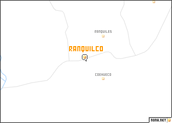 map of Ranquil- Co