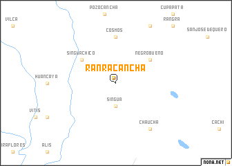 map of Ranracancha