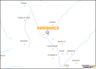 map of Ranrahirca