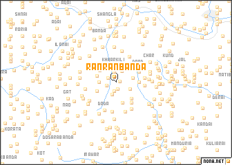 map of Ranrān Bānda