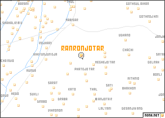 map of Rānron jo Tar