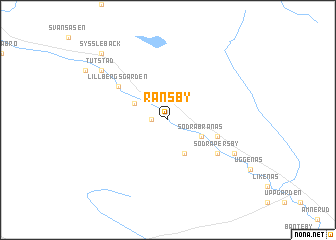 map of Ransby