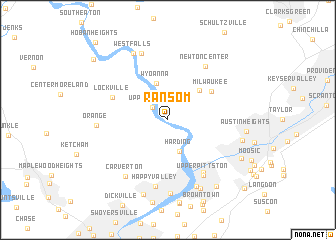 map of Ransom