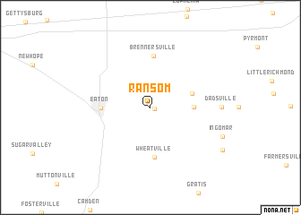 map of Ransom