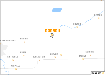 map of Ransom
