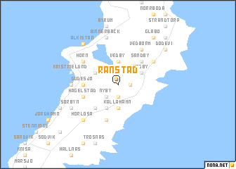 map of Ranstad