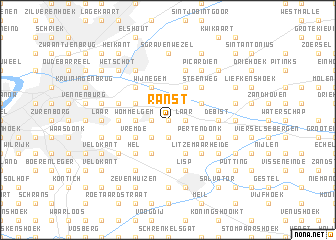 map of Ranst