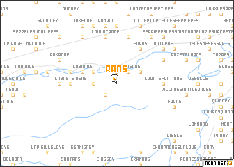 map of Rans