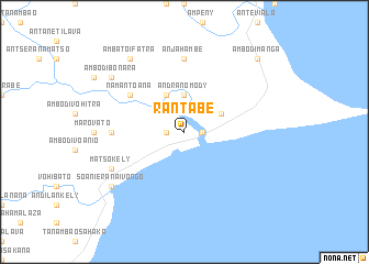 map of Rantabe