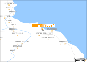 map of Ranta-Kyulya