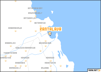 map of Rantalava