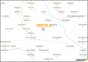 map of Rantala