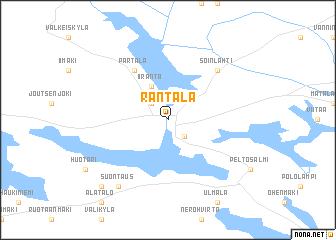 map of Rantala