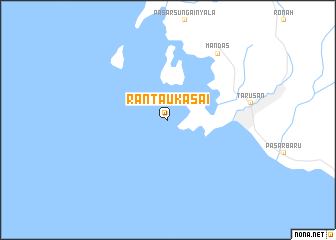 map of rantaukasai