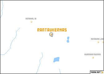 map of Rantaukermas