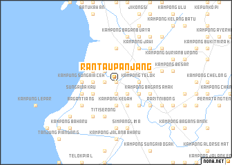 map of Rantau Panjang