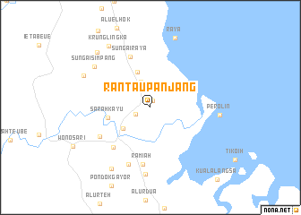 map of Rantaupanjang