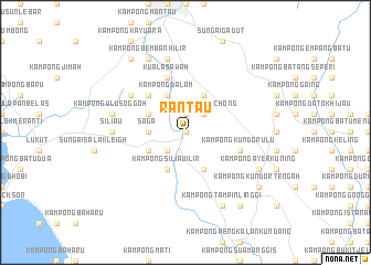 map of Rantau