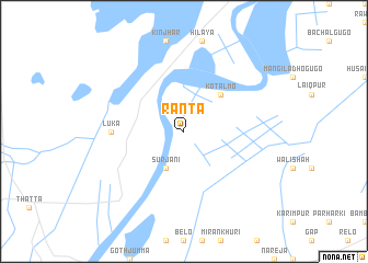 map of Rānta