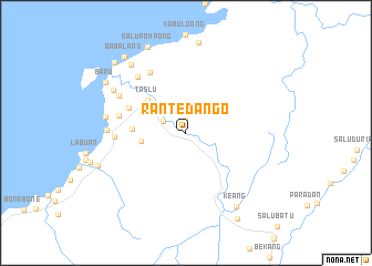 map of Rantedango