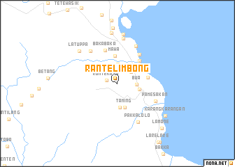 map of Rantelimbong