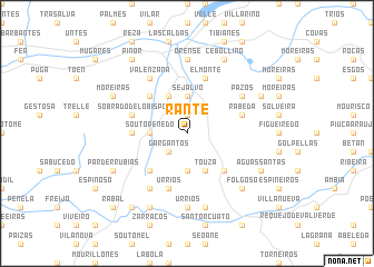 map of Rante