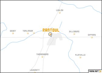 map of Rantoul