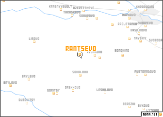 map of Rantsevo
