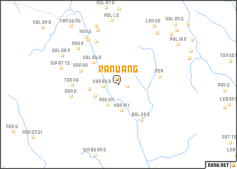 map of Ranuang