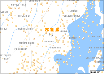 map of Ranuja