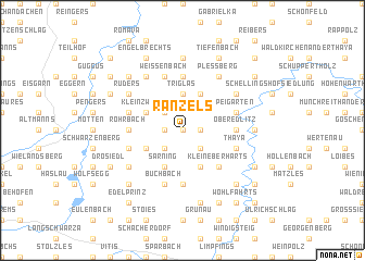map of Ranzels