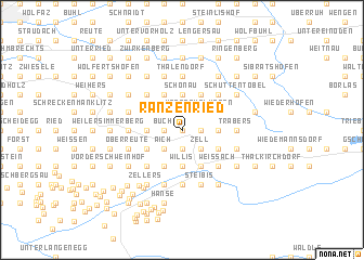 map of Ranzenried