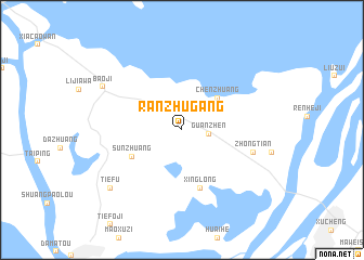 map of Ranzhugang