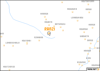 map of Ranzi