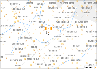 map of Rān