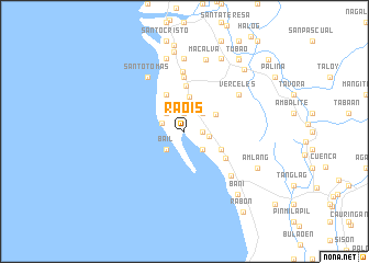 map of Raois