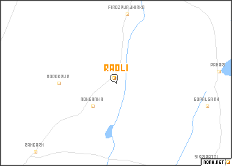 map of Rāoli