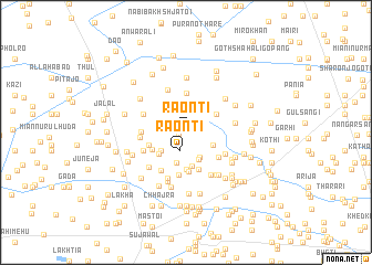 map of Raonti