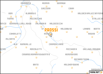 map of Raossi