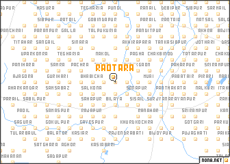 map of Rāotāra