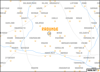 map of Raoumdé