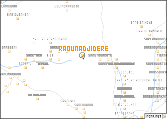 map of Raouna Djidéré