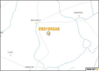 map of Raoyanghe