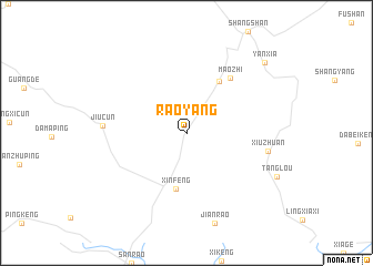 map of Raoyang