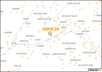 map of Rapacan