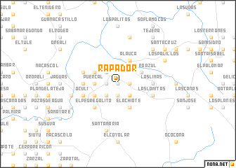 map of Rapador