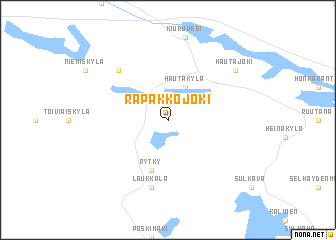 map of Rapakkojoki