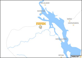 map of Rapak