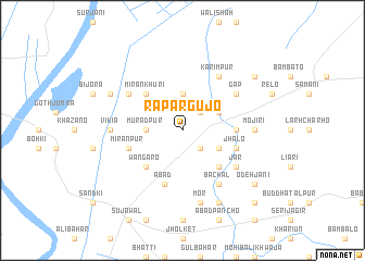map of Rapar Gujo